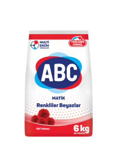 ABC Powder Detergent Rose Passion 6 kg 