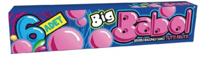 Big Babol Stick Mixed Fruit Gum  25 gr