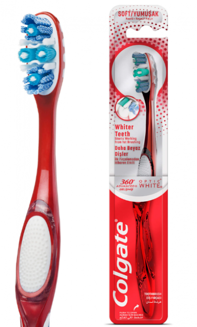 Colgate 360 ​​Optic White Toothbrush  1 pcs