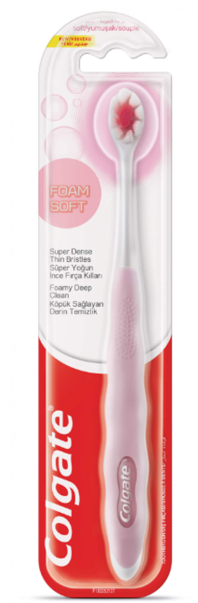 Colgate Foam Soft Toothbrush  1 pcs