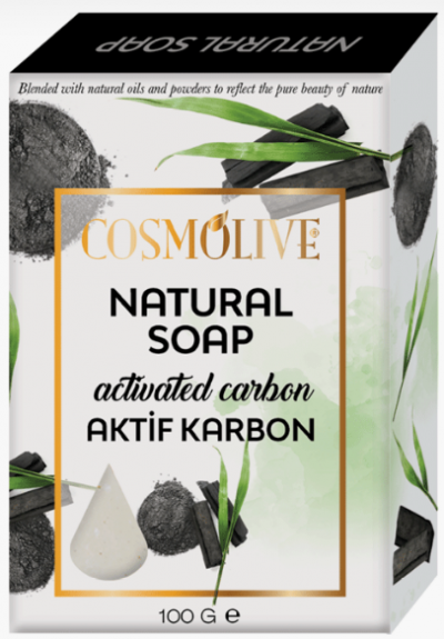 Cosmolıve Doğal Sabun Aktif Karbon 100 Gr