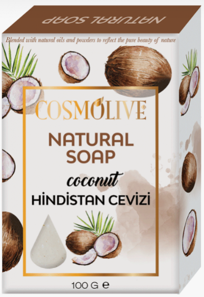 Cosmolıve Doğal Sabun Hindistan Cevizi 100 Gr
