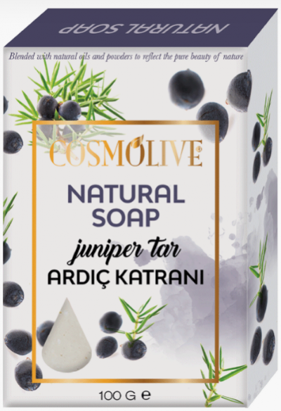 Cosmolive Natural Soap Juniper Tar 100 Gr
