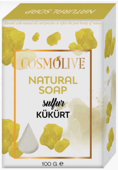 Cosmolive Natural Soap Sulfur 100 Gr
