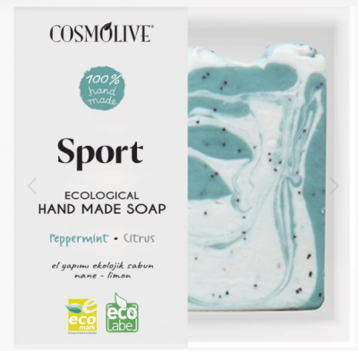 Cosmolıve Sabun El Yapımı Sport 100 Gr 