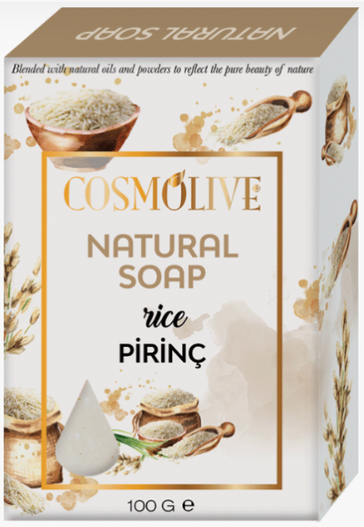 Cosmolive Natural Soap Rice 100 Gr