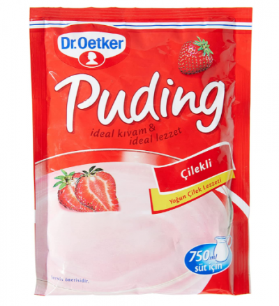 Dr.Oetker Strawberry Pudding  120 gr