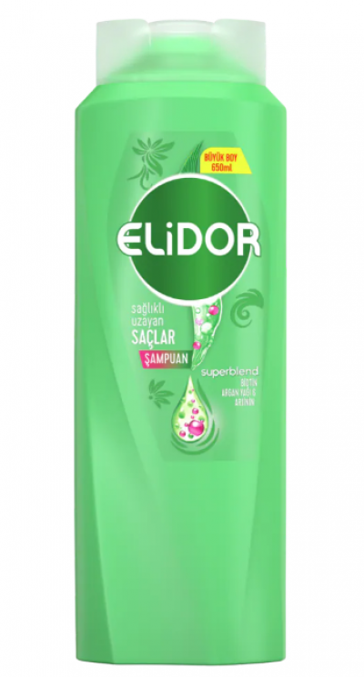 Elidor Sağlıklı Uzayan Saçlar İçin Şampuan 650 ml