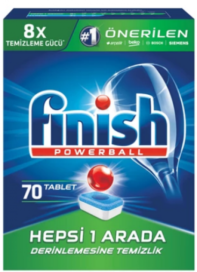 Finish Powerball All in One Tablet  70 pcs