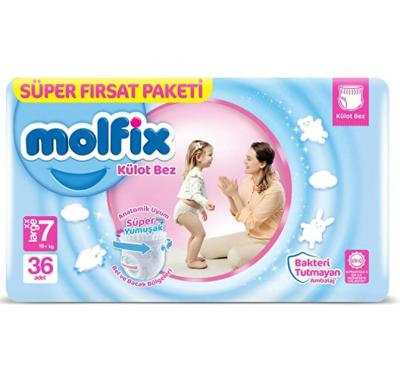 Molfix Pants Super Packet No 7 36 pc