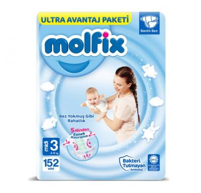 Molfix Ultra Advantage Package No 3  152 pcs