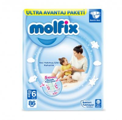 Molfix Ultra Fırsat Paketi No 6 86 adet