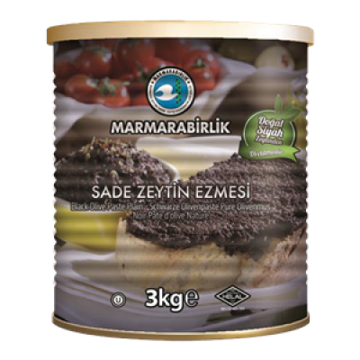 Marmarabirlik OlivePaste Plain Crushed Tin  3 kg 