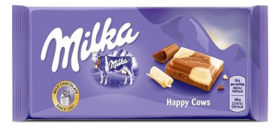 Milka Tablet Chocolate Happy Cows  100 gr