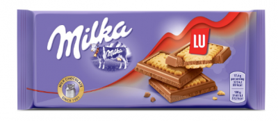 Milka Tablet Chocolate Lu  87 gr