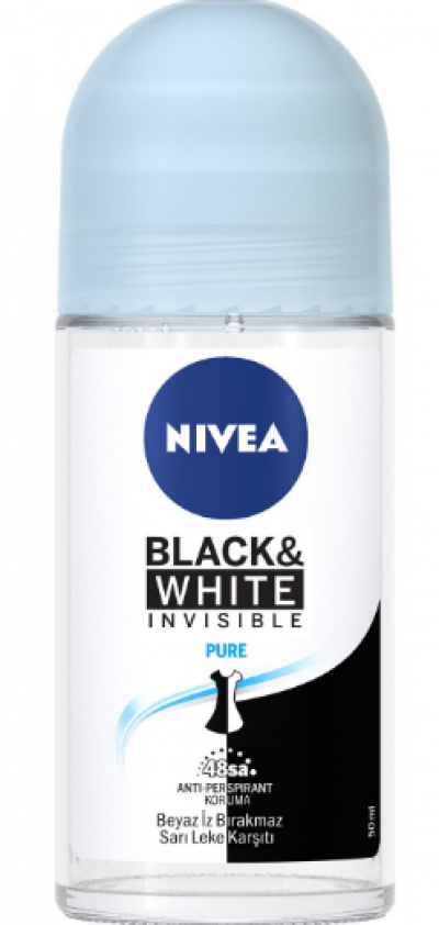 Nivea Deodorant B&W Pure Roll On  50 ml 