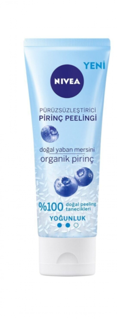 Nivea Facial Care Organic Rise Peeling  Blueberry 75 ml