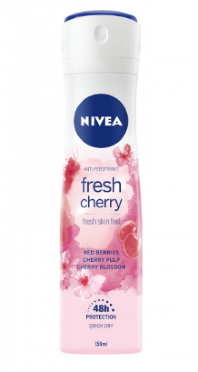 Nivea Fresh Cherry Spray 150 ml