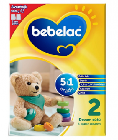 Bebelac Baby Food No 2  900 gr 