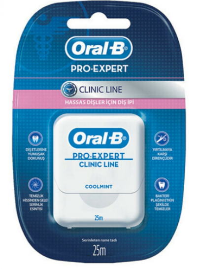 Oral B Clinic Line Floss  25 m
