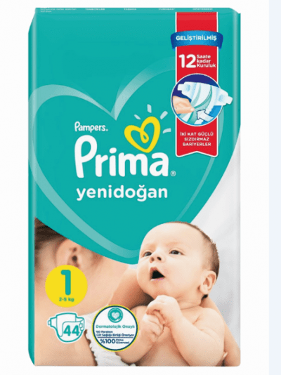 Pampers Prima Newborn  44 pc 