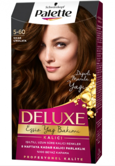 Palette Deluxe Hair Dye Hot Chocolate 5-60  1 pcs