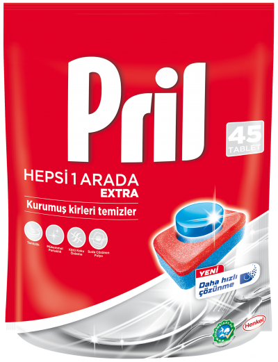 Pril Tabs All in One  45 pcs