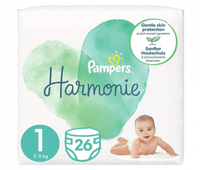 Prima Pure Harmonie Diapers No 1 26 pcs