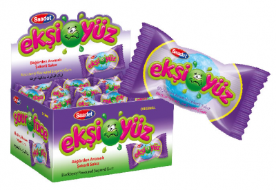 Saadet Ekşiyüz Blackberry Flavoured Bubble Gum  4.2 gr 