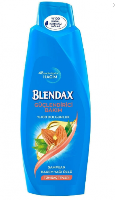 Blendax Güçlendirici Bakım Badem Yağlı Şampuan 500 ml