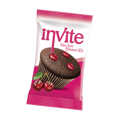 Şimşek İnvite   Çikolatalı Vişne Soslu Kek 30 gr