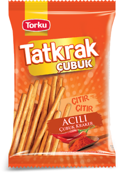 Torku Tatkrak Spicy Stick Crackers 75 gr 