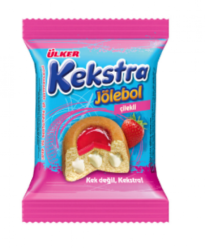 Ülker Kekstra Jölebol Kek Çilekli 40 Gr
