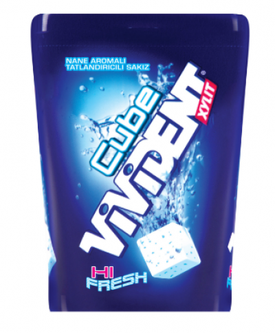 Vivident Cube Mint Gum  86 gr