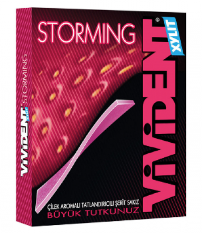 Vivident Storming Strawberry Gum  33 gr
