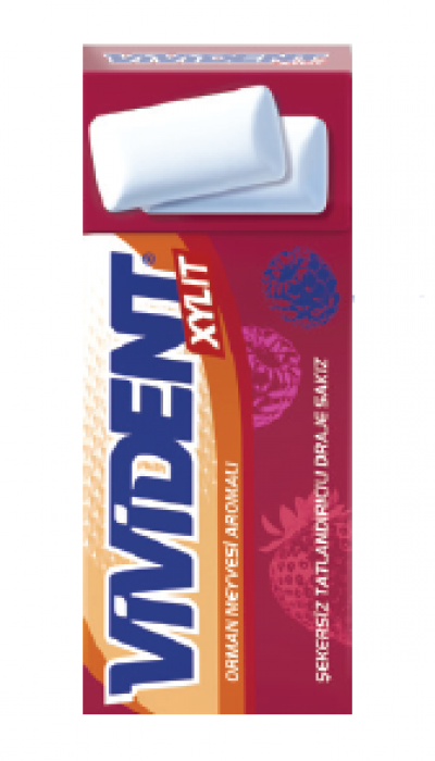 Vivident Xylit Forest Fruit Gum  12.6 gr
