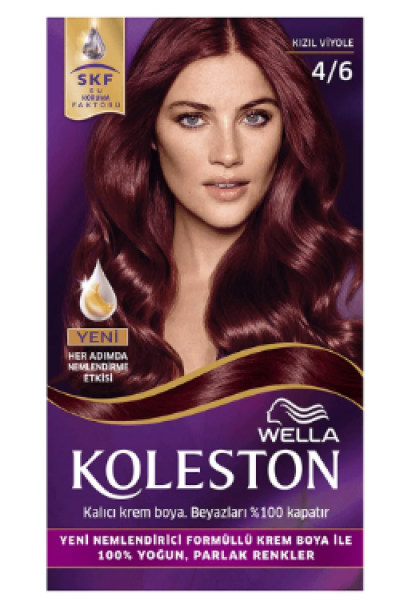 Wella Koleston Hair Dye No 4,6 Red Violet 1 pcs